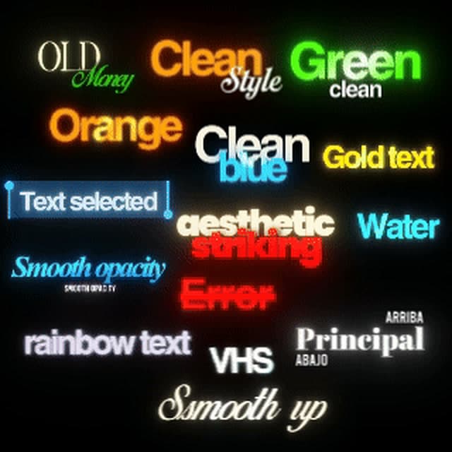 Titles for CapCut showcase 1